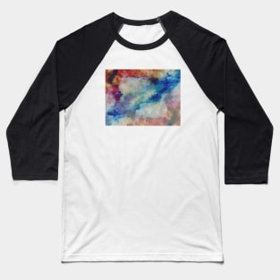 Rainbow Marble Texture Baseball T-Shirt